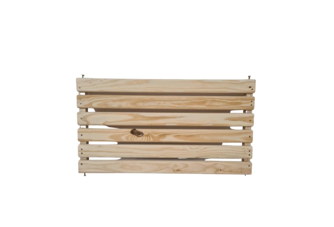 1 Bay 6 Level Pine Wooden Modular DIY Book Filing Shelf