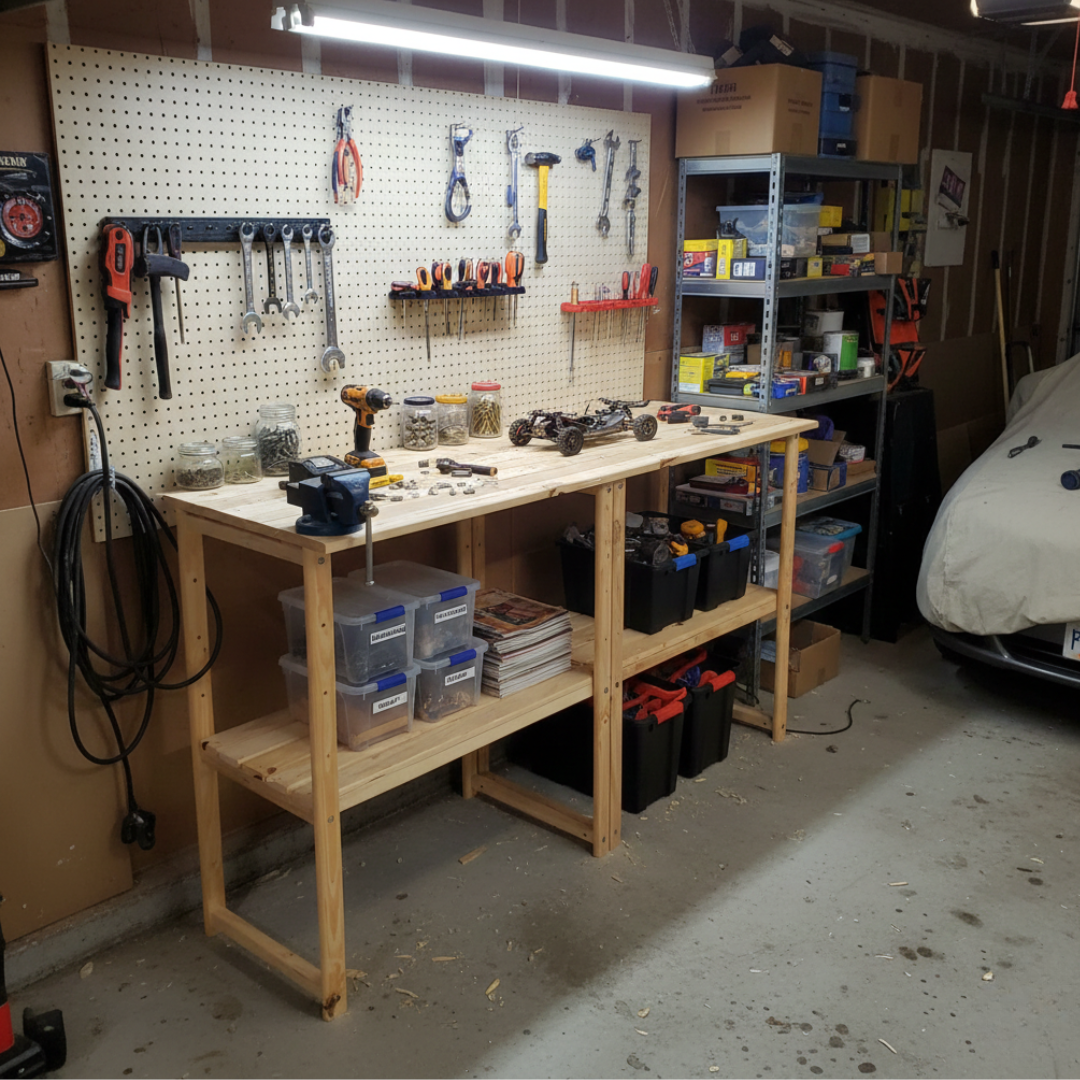 DIY 棚 DIY Multi-Purpose Wooden Work Bench