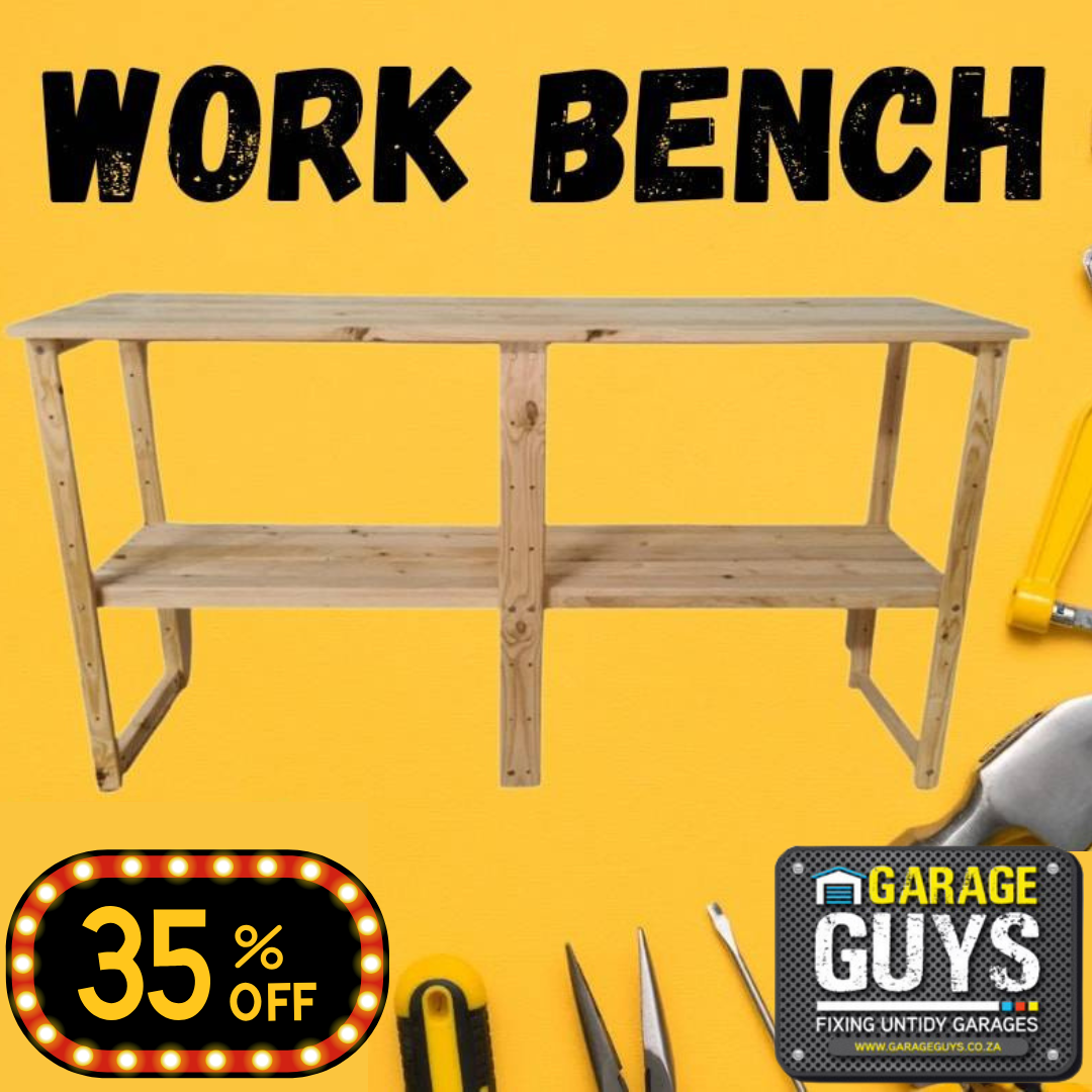 DIY Multi-Purpose Wooden Work Bench 35% Off Special