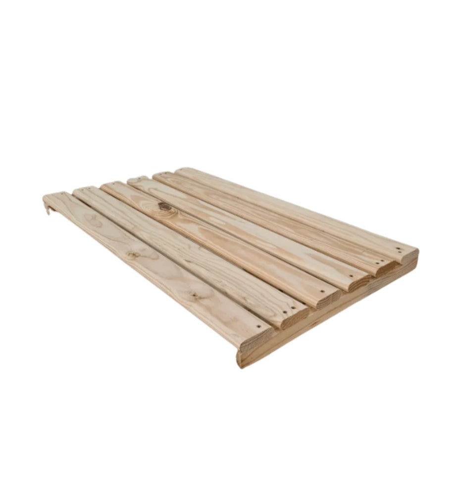 1 Bay DIY Modular Pine Wooden Shelf with 5 levels of Shelves (2.7m High)