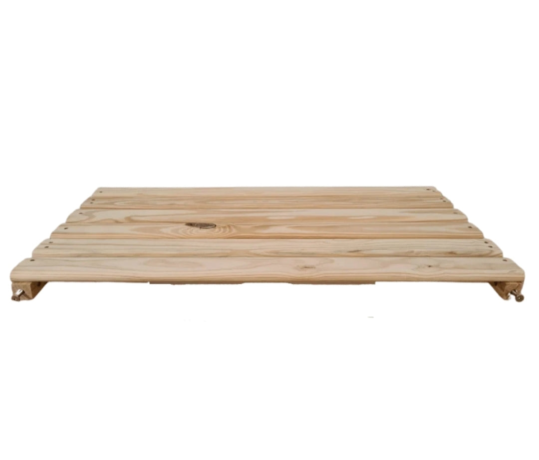 1 Bay DIY Modular Pine Wooden Shelf with 5 levels of Shelves (2.4m High)