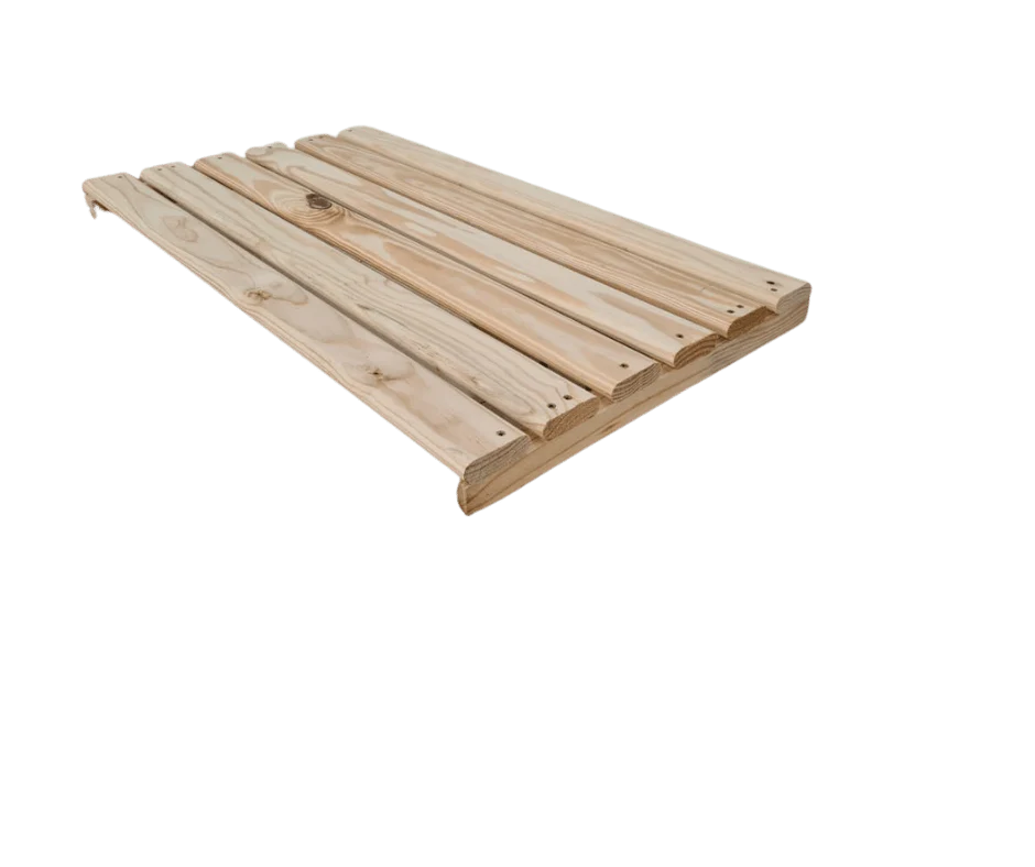 5 Bay DIY-houtrakke met 5 vlakke van premium rakke (2,1 m hoog)