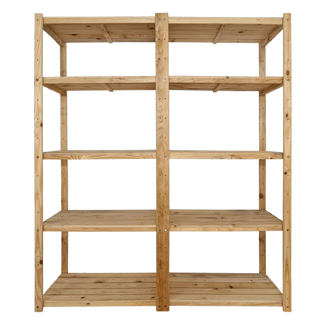 DIY 3 Bay 5 Vlak 2,1 m hoog met 3 gratis stoorhouers