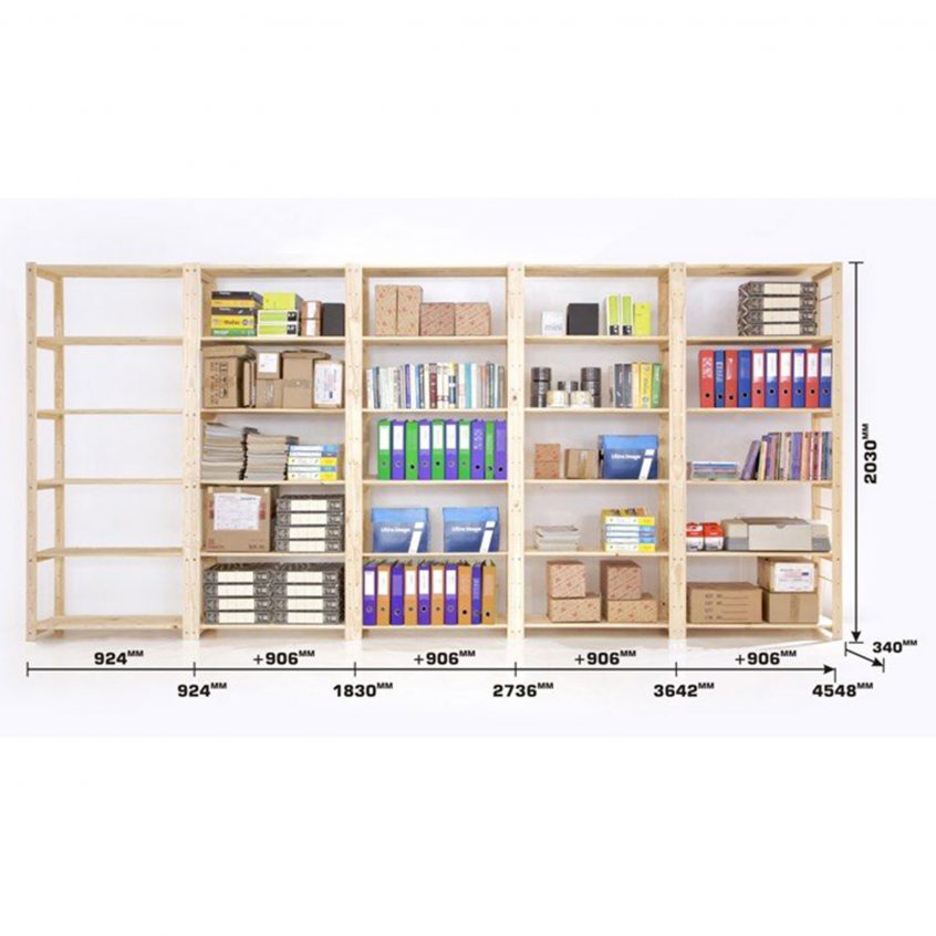 Book Filing Shelf Unit - Garage Guys