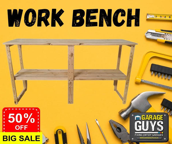 Work Bench 50% Off Special - Garage Guys